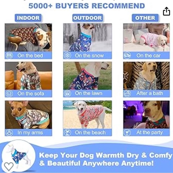 NWT LovinPet Jacket Warm Upgraded Flannel Size Small Pajamas PJ’s Pets clothes - Picture 5 of 13